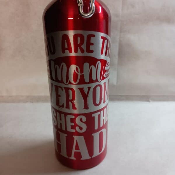 Mother's Day Inspired Laser Engraved Aluminum Water Bottle's - Image 2